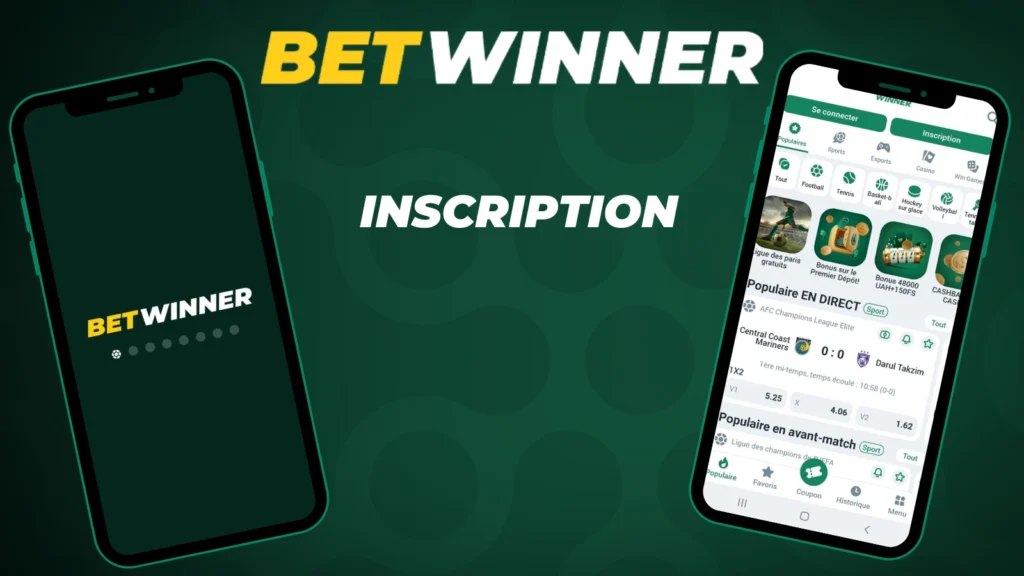 BetWinner Inscription